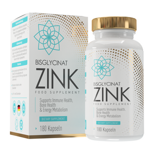 Zink Hochdosiert mit 25mg - 180 vegane Kapseln