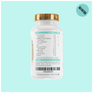 Haut-Haare-Nägel Kapseln: Bambus, Brennessel, Hyaluronsäure, Vitamin E, Biotin, Zink