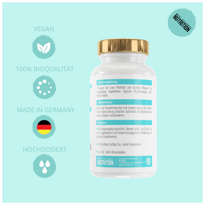 Zink Hochdosiert mit 25mg - 180 vegane Kapseln