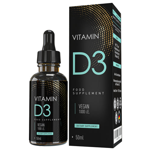 vegan Vitamin D3 Tropfen flüssig